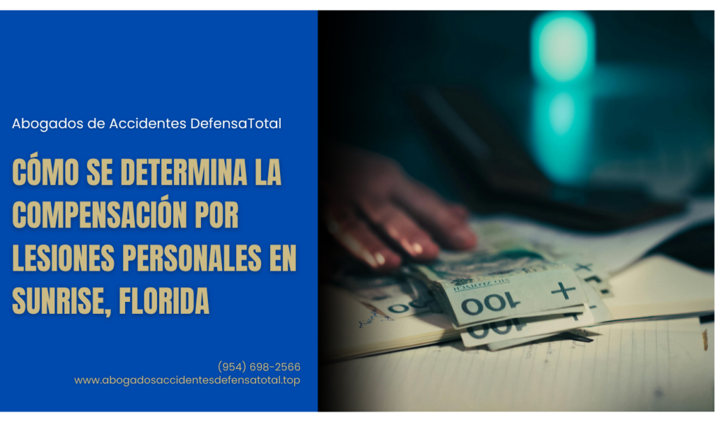 cómo calcular compensación por lesiones Sunrise