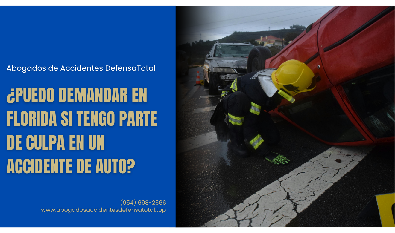 puedo demandar con parte de culpa Sunrise